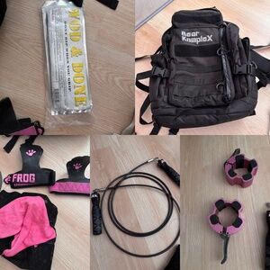 Various fitness items CrossFit